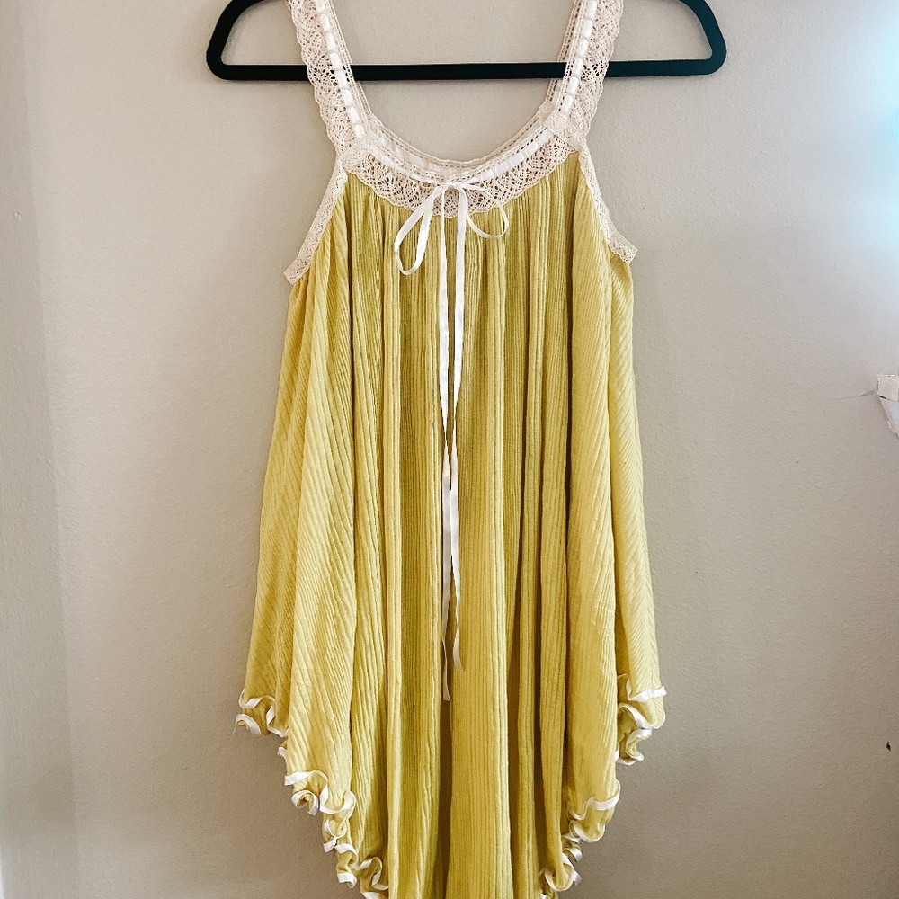 Free People Intimates Night Gown Baby Doll Greenish Gem free-people-intimates-night-gown-baby-doll-greenish-gem
